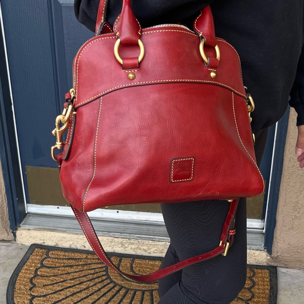 Dooney & Bourke Cherry Red Shoulder Bag